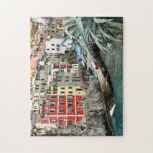Riomaggiore, Italien Puzzle (Vertikal)