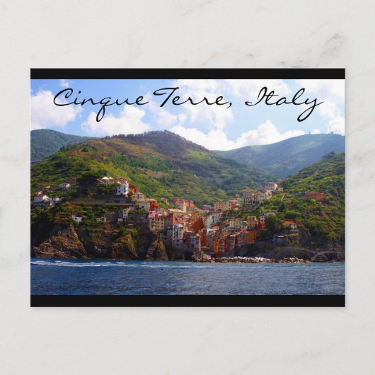 Riomaggiore italy postkarte (Vorderseite)