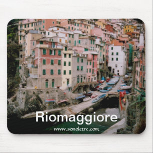 Riomaggiore Panoramasicht Mousepad