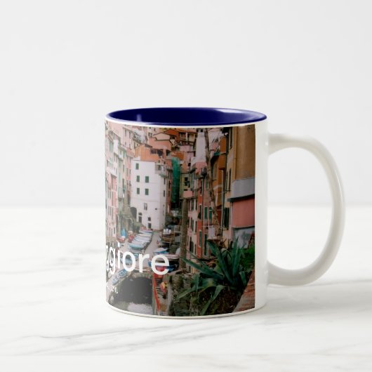Riomaggiore Panoramasicht Tasse (Rechts)