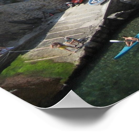 Riomaggiore Poster (Ecke)