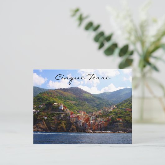 Riomaggiore Postkarte (Stehend Vorderseite)