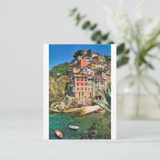 Riomaggiore Postkarte (Stehend Vorderseite)