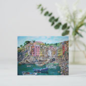 Riomaggiore - Postkarte (Stehend Vorderseite)