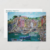 Riomaggiore - Postkarte (Vorne/Hinten)
