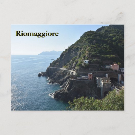 Riomaggiore Via dell'Amore Postkarte (Vorderseite)