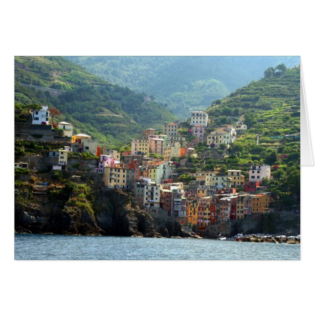 Riomaggiore vista (Vorderseite (Horizontal))