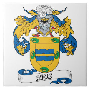 Rios Familienwappen Fliese
