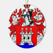 Rios Wappen Keramik Ornament (Links)