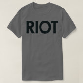 Riot black T-Shirt (Design vorne)