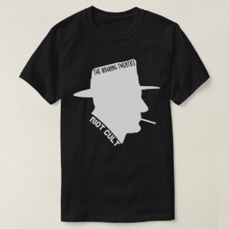 Riot Cultural The Roaring 20ties Fedora Hat Man T-Shirt