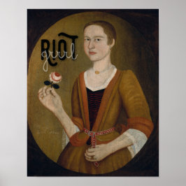 Riot Grrl Girl Poster