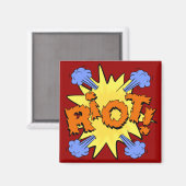 Riot Magnet (Vorderseite/Rückseite)