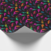 Riot Patterns: Rohenergie - Punk-Neon Geschenkpapier (Ecke)