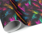 Riot Patterns: Rohenergie - Punk-Neon Geschenkpapier (Rolleneckpunkt)