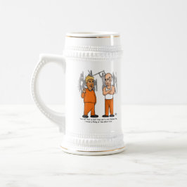 Riot Trumper Beer Stein Bierglas