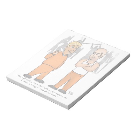 Riot Trumper Note Pad Notizblock (Rotiert)