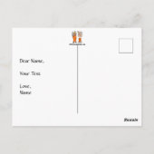 Riot Trumper Postcard Postkarte (Rückseite)