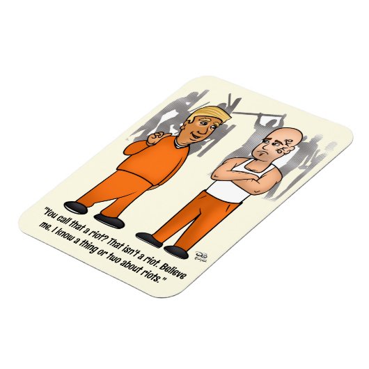 Riot Trumper Yellow Magnet (Linke Seite)