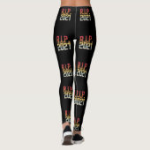 RIP 2021 New Years Eve Funny Quote Leggings (Rückseite)