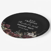 RIP 20 30. Geburtstag Papier Teller (Schrägansicht)