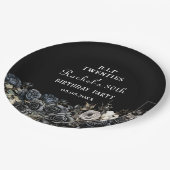 RIP 20 30. Geburtstag Papier Teller (Schrägansicht)