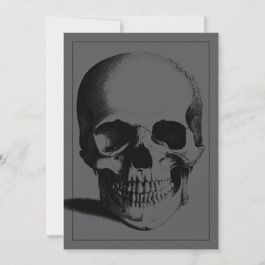 RIP 20 RIP Zwanziger RIP Jugend Tod Party Einladung (Rückseite)