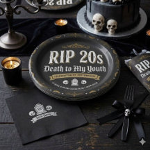 RIP 20er Abschied von meiner Jugend 30. Geburtstag