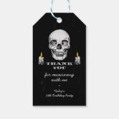 RIP 20er Zwanziger Skull Gothic Black 30th Birthda Geschenkanhänger (Rückseite)