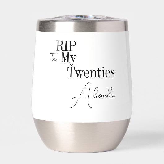 RIP 20s 30th Birthday Party Minimal (Vorderseite)