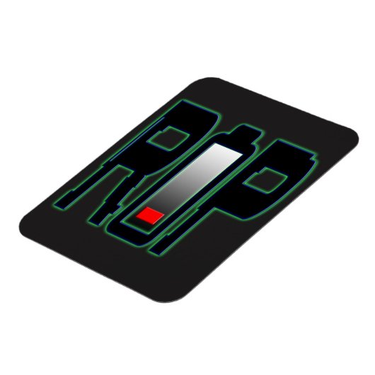 RIP Akku Flexible Foto Magnet (Linke Seite)