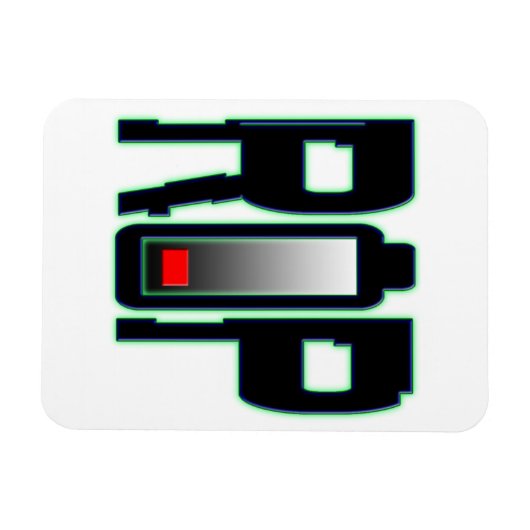 RIP Akku Flexible Foto Magnet (Horizontal)