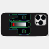 RIP Akku iPhone/iPad Gehäuse Case-Mate iPhone Hülle (Rückseite (Horizontal))