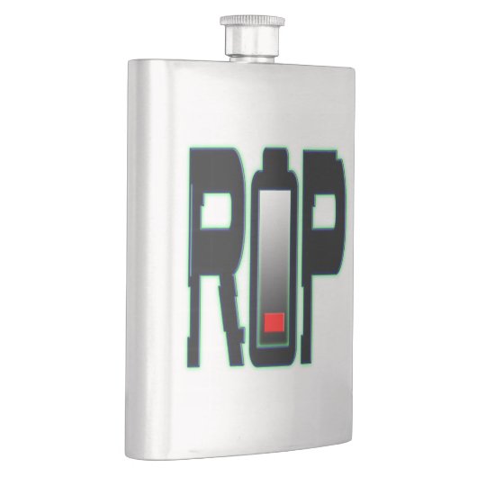 RIP-Akku - klassische Flasche Flachmann (Rechts)