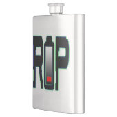 RIP-Akku - klassische Flasche Flachmann (Links)