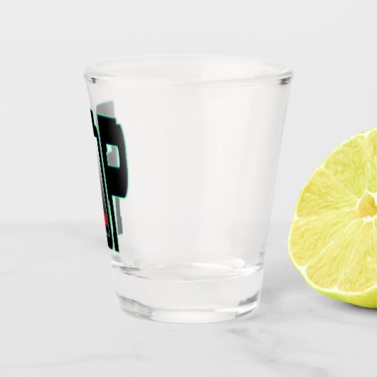 RIP-Batterieladeglas Schnapsglas (Rechts)