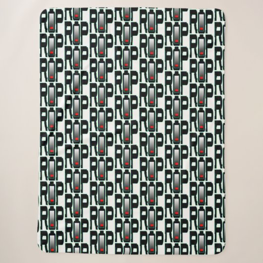 RIP Battery Sherpa Blanket Sherpadecke (Vorderseite)