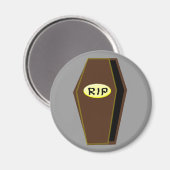 RIP-Coffin des Teufelskreises Magnet (Vorderseite/Rückseite)