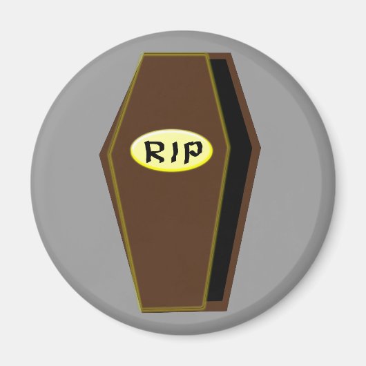 RIP-Coffin des Teufelskreises Magnet (Vorne)