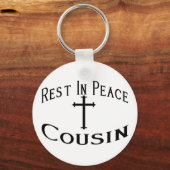 RIP Cousin Schlüsselanhänger (Vorderseite)