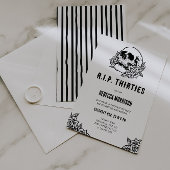 RIP Dreißiger 40. Geburtstag Einladung