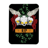 RIP Evil Skulls Magnet (Vertikal)