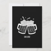 RIP Fake ID Funny Beer Drinking Joke 21. Geburtsta Einladung (Rückseite)