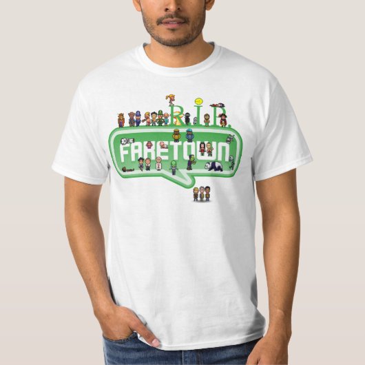 RIP Faketown T-Shirt (Vorderseite)