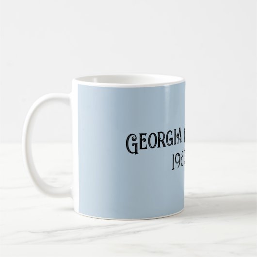 RIP Georgia Guidestones Kaffeetasse (Links)