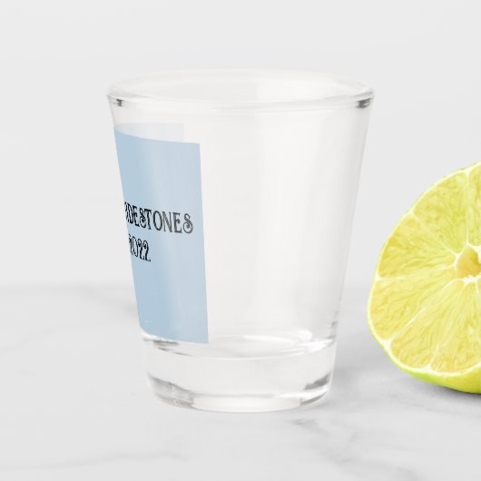 RIP Georgia Guidestones Schnapsglas (Rechts)