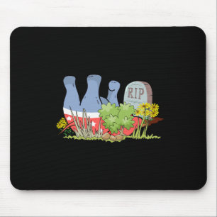 Rip Gop toter Elefant republikanischer Protest Mousepad