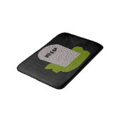 RIP Grabstein Bath Mat Badematte (Schrägansicht)