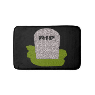 RIP Grabstein Bath Mat Badematte