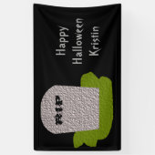 RIP Grabstein Custom Banner (Vertikal)